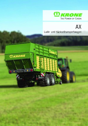 Przyczepy silosowe Krone AX 310 D