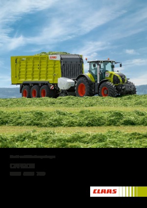 Przyczepy silosowe Claas Cargos 8500 Tridem