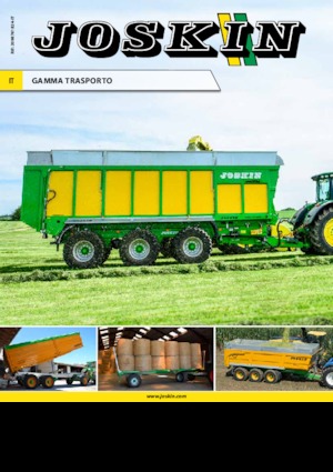 Przyczepy silosowe Joskin DRAKKAR 8600/37T180