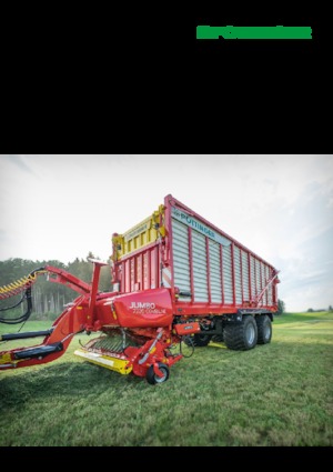 Przyczepy silosowe Pöttinger Jumbo 10020 D