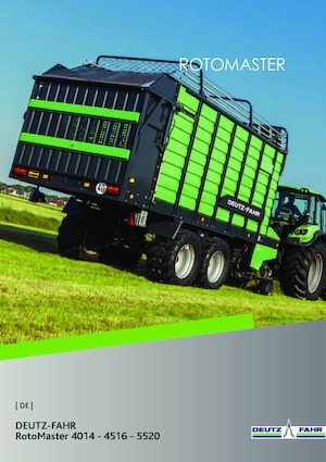 Przyczepy silosowe DEUTZ-FAHR RotoMaster 5520