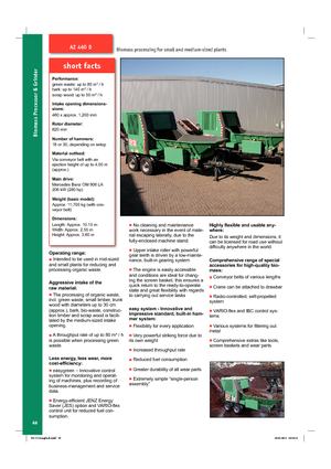 Utylizacja odpadów — rozdrabniacze Jenz AZ 460 D