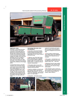 Utylizacja odpadów — rozdrabniacze Jenz BA 725 D