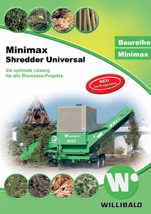 Utylizacja odpadów — rozdrabniacze Willibald MiniMax 2000