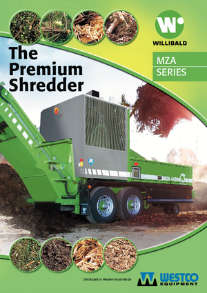 Utylizacja odpadów — rozdrabniacze Willibald MZA 4100