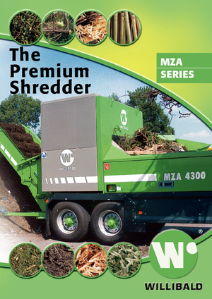 Utylizacja odpadów — rozdrabniacze Willibald MZA 2400