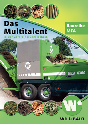 Utylizacja odpadów — rozdrabniacze Willibald MZA 2400