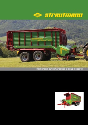 Przyczepy silosowe Strautmann Giga-Vitesse CFS 4402 DO