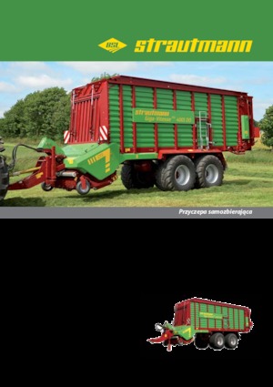 Przyczepy silosowe Strautmann Giga-Vitesse CFS 4001