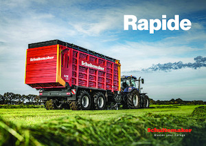 Przyczepy silosowe Schuitemaker Rapide 8400