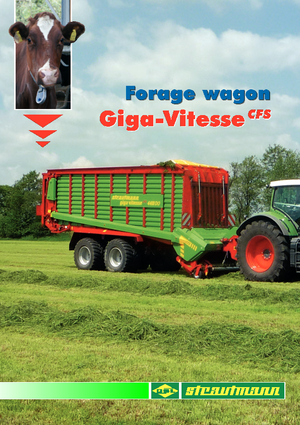 Przyczepy silosowe Strautmann Giga-Vitesse CFS 4001