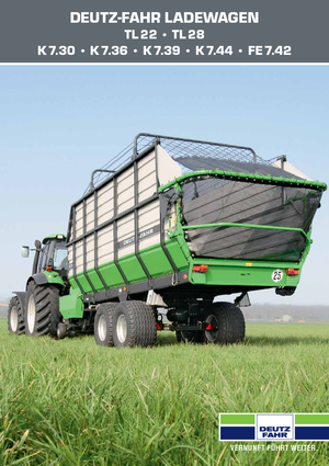 Przyczepy silosowe DEUTZ-FAHR K 7.39