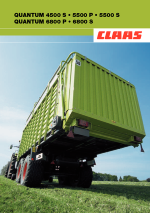 Przyczepy silosowe Claas Quantum 4500 S