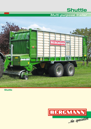 Przyczepy silosowe L. Bergmann Shuttle 940 S