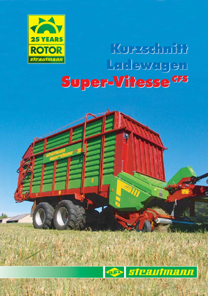 Przyczepy silosowe Strautmann Super Vitesse CFS 3101  DO