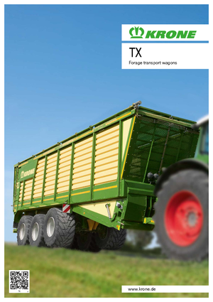 Przyczepy silosowe Krone TX 560 D 