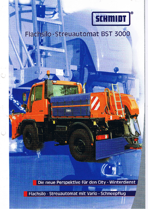 Posypywarki ładowane z silosu Schmidt BST 3000 S20