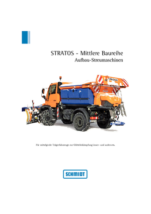 Posypywarki ładowane z silosu Schmidt Stratos B/S 27 VCX