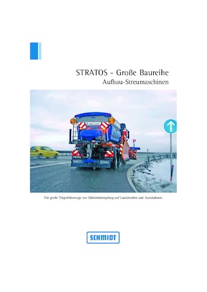 Posypywarki ładowane z silosu Schmidt Stratos S 40 VCX