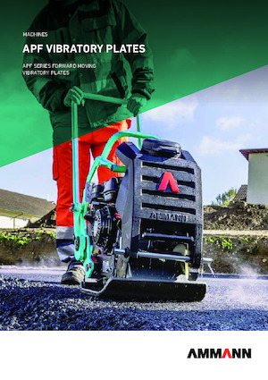 Jednokierunkowe Zagęszczarki / płyty wibracyjne Ammann APF 2050