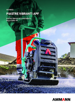 Jednokierunkowe Zagęszczarki / płyty wibracyjne Ammann APF 2050