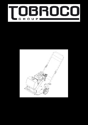 Jednokierunkowe Zagęszczarki / płyty wibracyjne Samac T19B