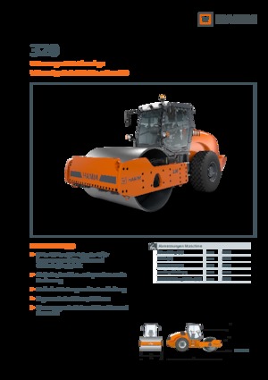 Pojedyncze walce drogowe Hamm 320