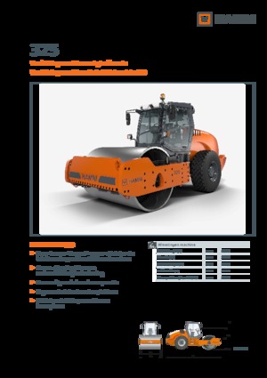 Pojedyncze walce drogowe Hamm 325