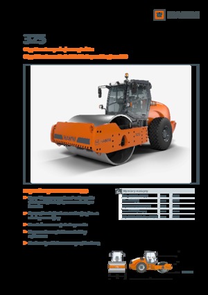 Pojedyncze walce drogowe Hamm 325