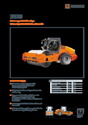 Pojedyncze walce drogowe Hamm 3520