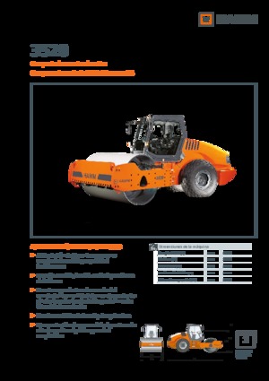 Pojedyncze walce drogowe Hamm 3520