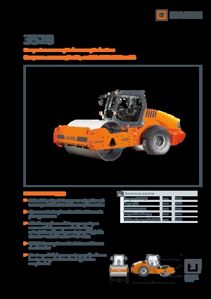 Pojedyncze walce drogowe Hamm 3520