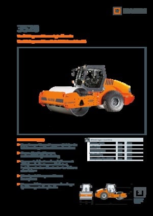 Pojedyncze walce drogowe Hamm 3520