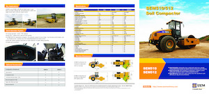 Pojedyncze walce drogowe SEM 512