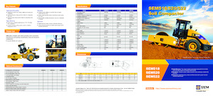Pojedyncze walce drogowe SEM 518