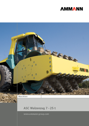 Pojedyncze walce drogowe Ammann ASC 170 D