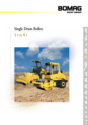 Pojedyncze walce drogowe Bomag BW 145 D-3