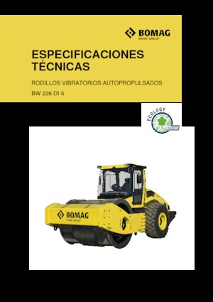 Pojedyncze walce drogowe Bomag BW 226 DI-5