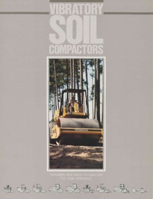 Pojedyncze walce drogowe Caterpillar CP-323