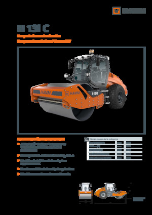 Pojedyncze walce drogowe Hamm H 13i C