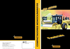 Pojedyncze walce drogowe Lebrero Rahile X 4