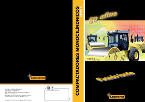 Pojedyncze walce drogowe Lebrero Rahile X 4