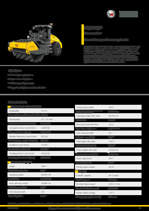 Pojedyncze walce drogowe Wacker Neuson RC110P