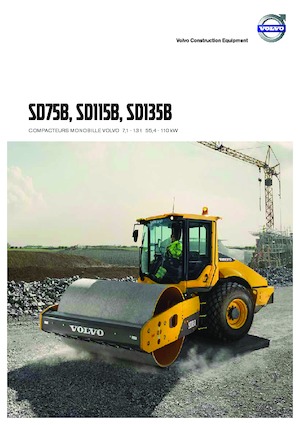 Pojedyncze walce drogowe Volvo SD135B