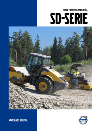 Pojedyncze walce drogowe Volvo SD200DX