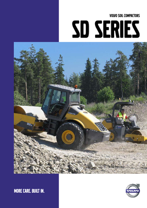 Pojedyncze walce drogowe Volvo SD200DX