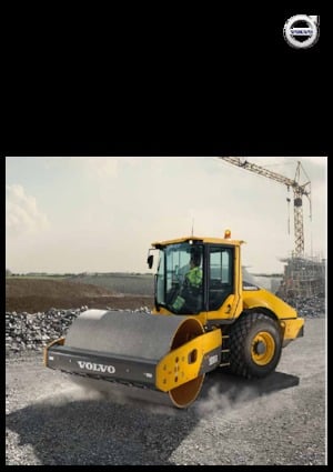 Pojedyncze walce drogowe Volvo SD75B