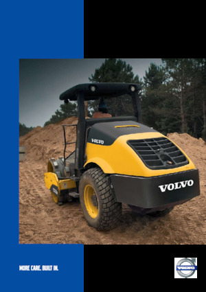 Pojedyncze walce drogowe Volvo SD70F