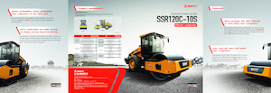 Pojedyncze walce drogowe Sany SSR120C-10S