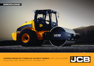 Pojedyncze walce drogowe JCB VM200 D